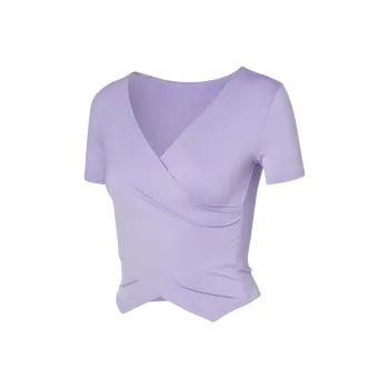 XEXYMIX T Shirt Women's Light Purple