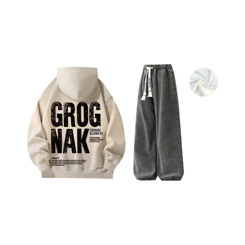 GROGNAK Sweatshirt Sets Unisex-50
