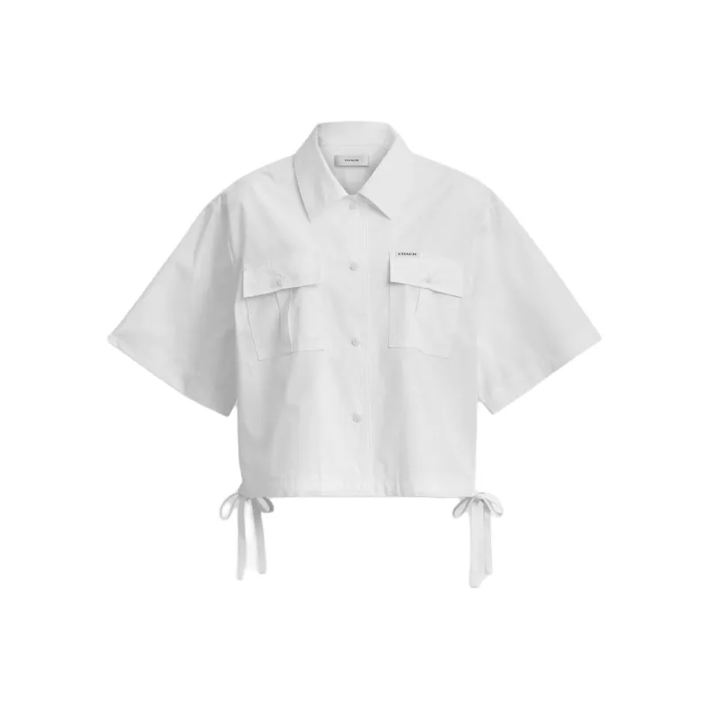 COACH Shirts Women's White-0