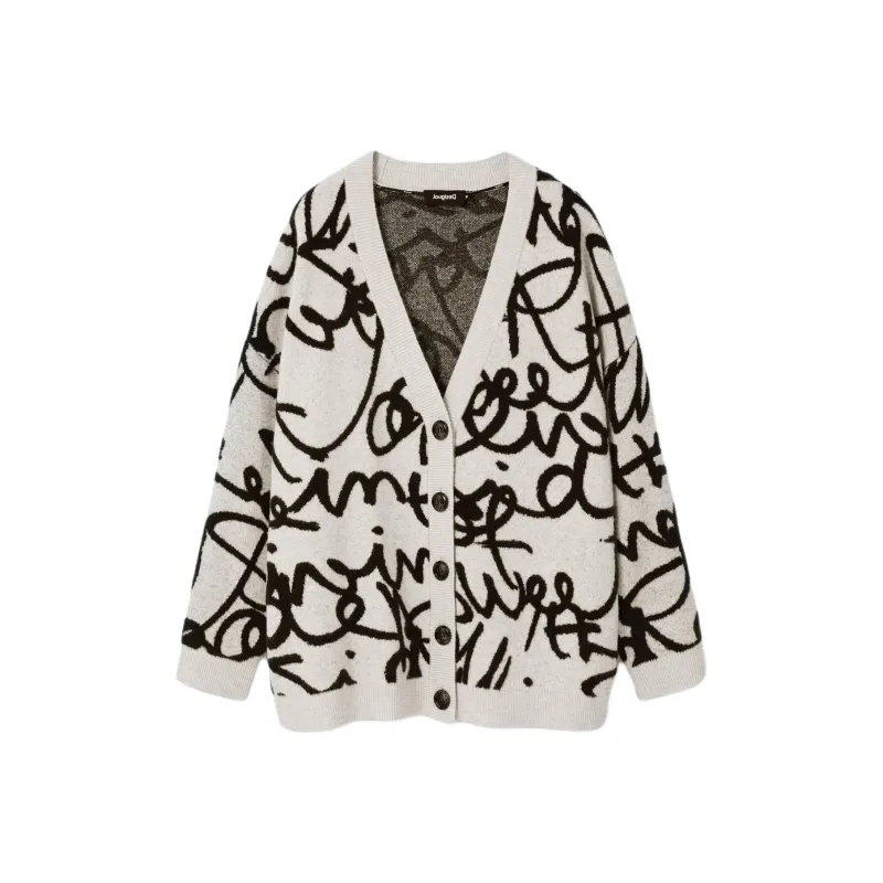 Desigual Knitwear Women's Gray-0