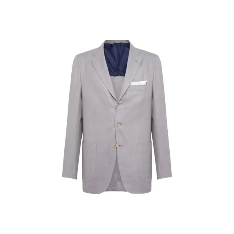KITON Business Suits Men's Light Gray-0