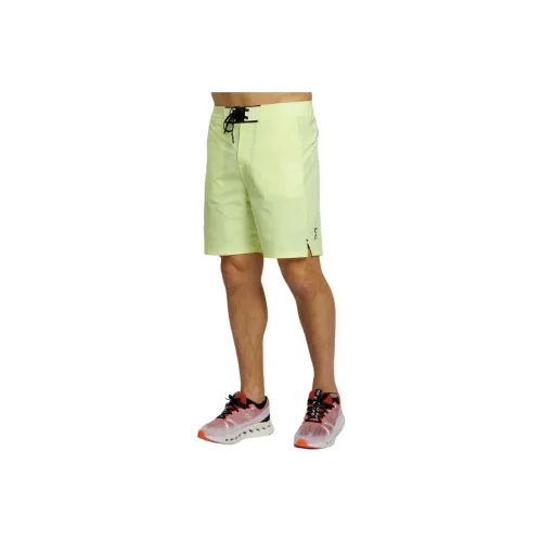 On Casual Shorts Men Yellow