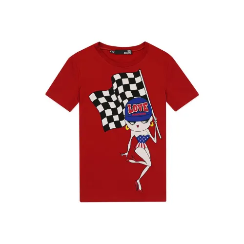 MOSCHINO T Shirts Women's Deep Red