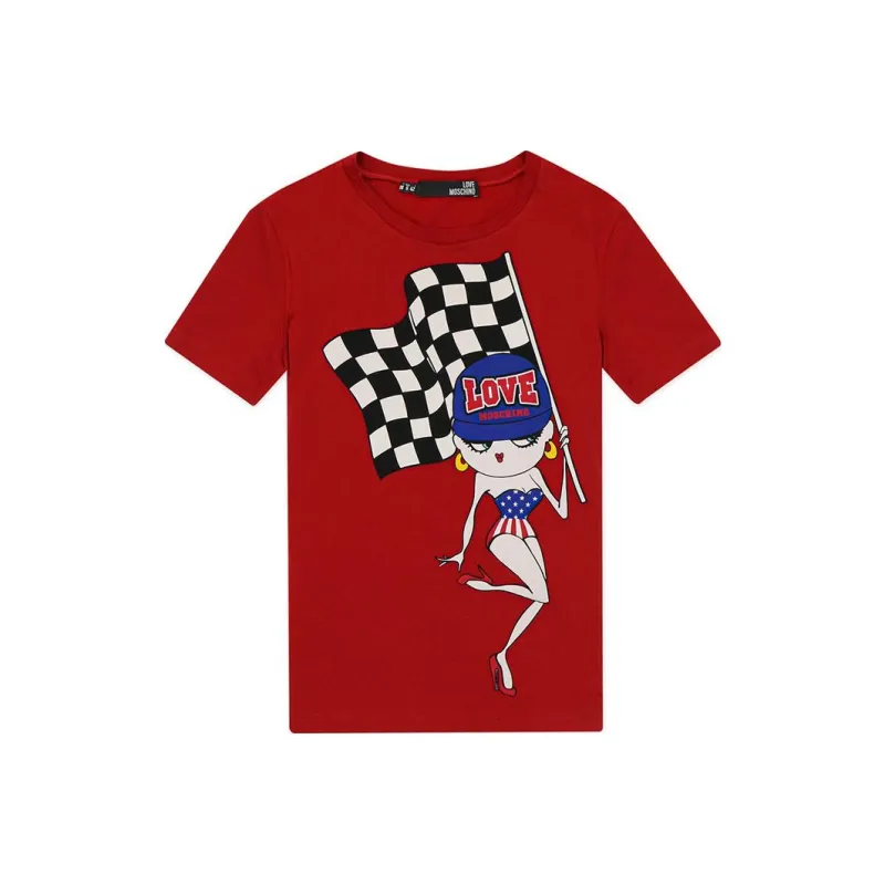 MOSCHINO T Shirts Women's Deep Red-0