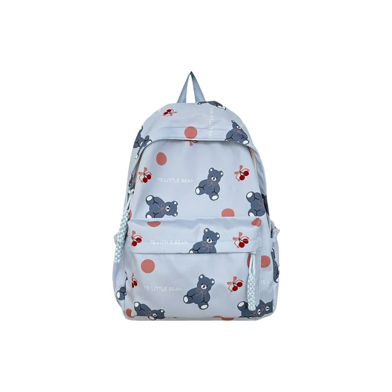 Single Warehouse Nylon Backpack Regular Women's White/Pink/Blue/Green/Black-12