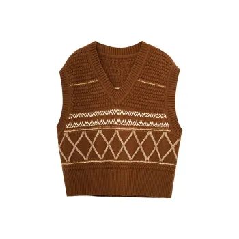 Olrain Knitwear Women's Coffee