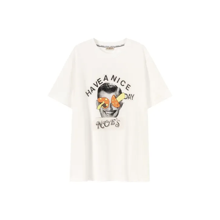 NO ONE ELSE T Shirts Unisex White-0