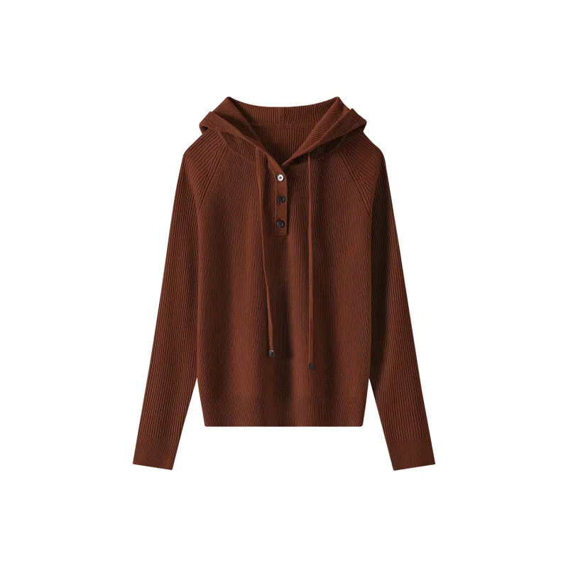 H YXIANG Sweater Women's Black/Camel/Blue-8
