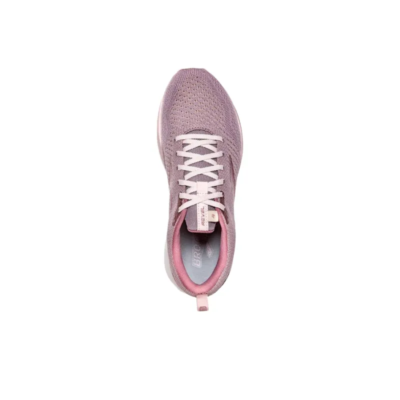 Brooks Revel 4 Anti Slip Wear Resistant Low Top Casual Running Shoes Women's Purple-4