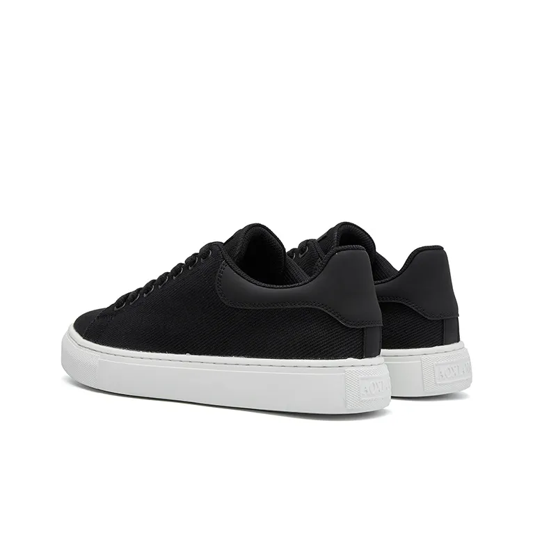Oak Elephant Coverage Low Top Skateboard Shoes Men's Black-3