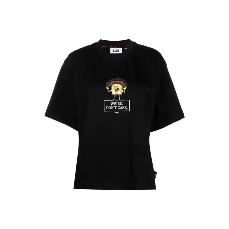 GCDS T-Shirts Women's Black-0