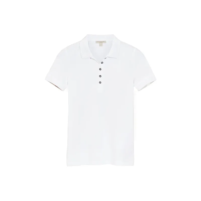 Burberry Polo Shirt Women's White-0