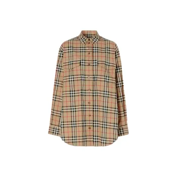 Burberry Vintage Check Oversized Shirt