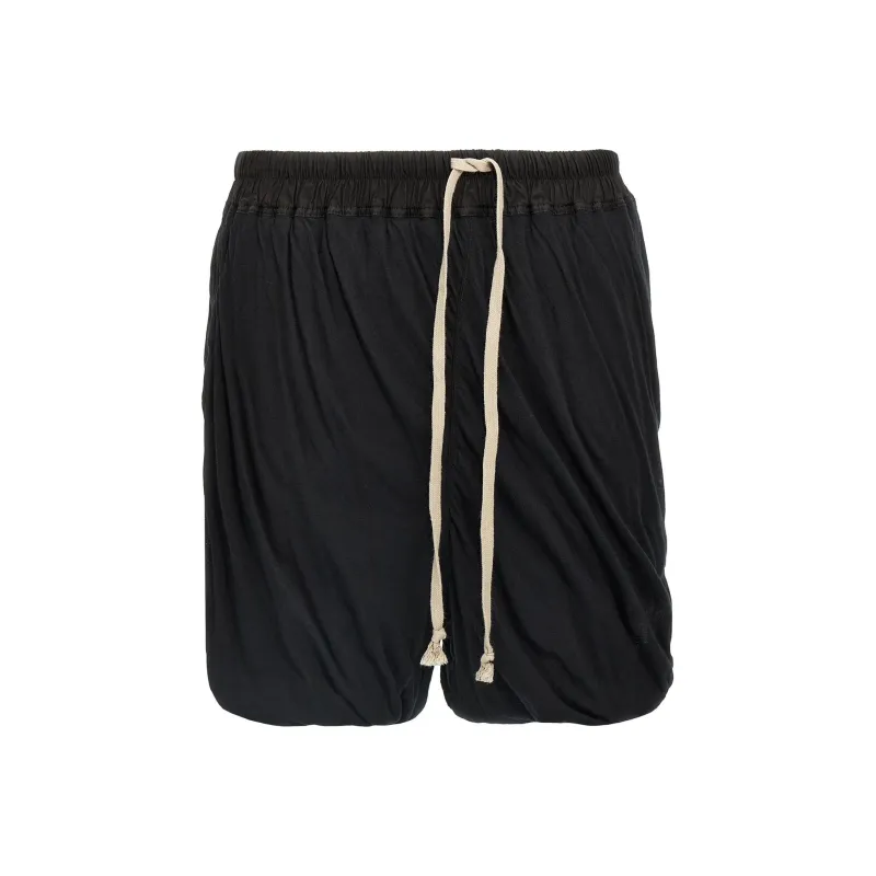 RICK OWENS Dbl Long Boxers Shorts-0