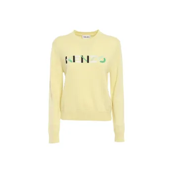 KENZO Cashmere Sweaters Women's Yellow
