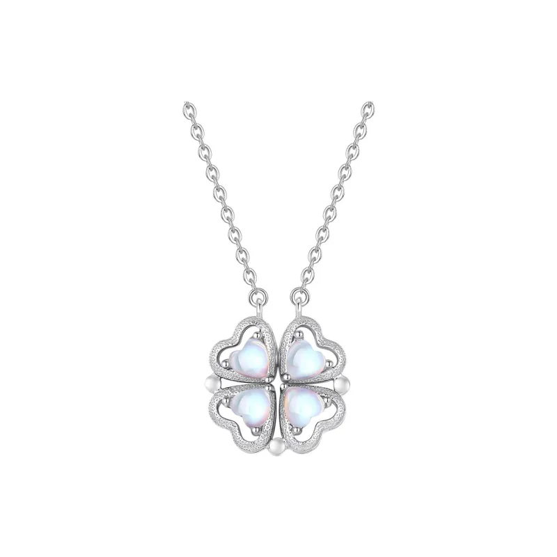 Treasure Flaws S999 Fine Silver Necklaces Women's-4