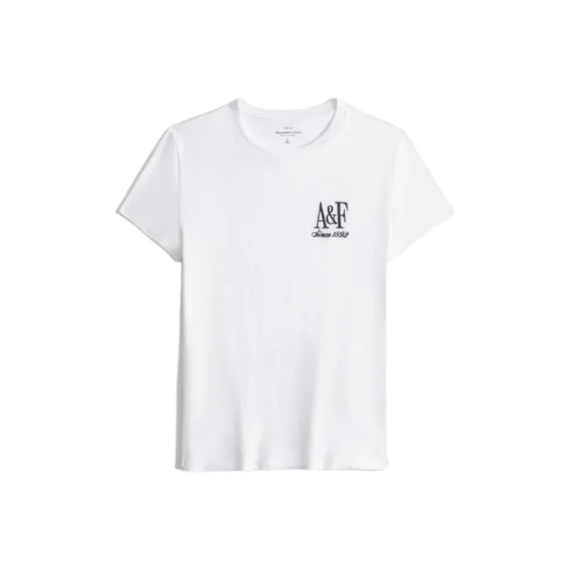 Abercrombie＆Fitch T Shirt Women's White-0