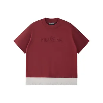 FILA FUSION WORKWEARFILA FUSION X T Shirt Women's Dark Umber Burgundy