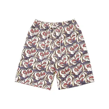 WOOKONG x DANAOTIANGONG Casual Shorts Unisex Monkey King Polka Dot Print Shorts