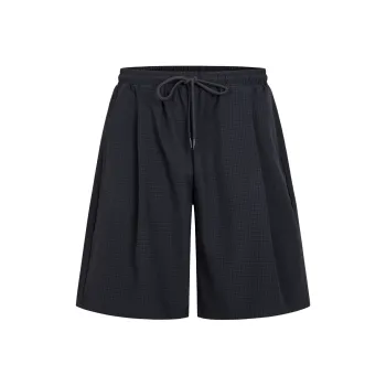 PFR AND Casual Shorts Unisex Navy Blue