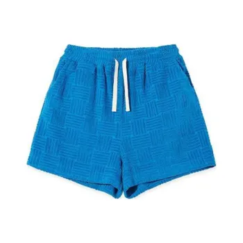 Snappy Cuddle Casual Shorts Unisex Blue