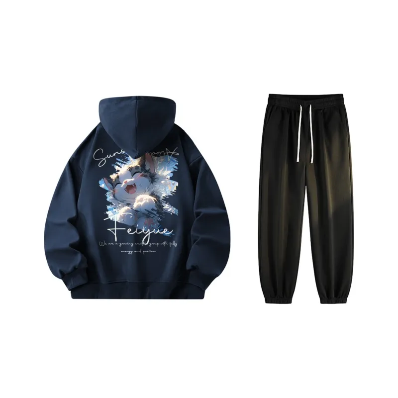 Feiyue Sweatshirt Sets Unisex-17