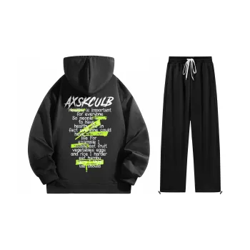 A.X.S.K Sweatshirt Sets Unisex
