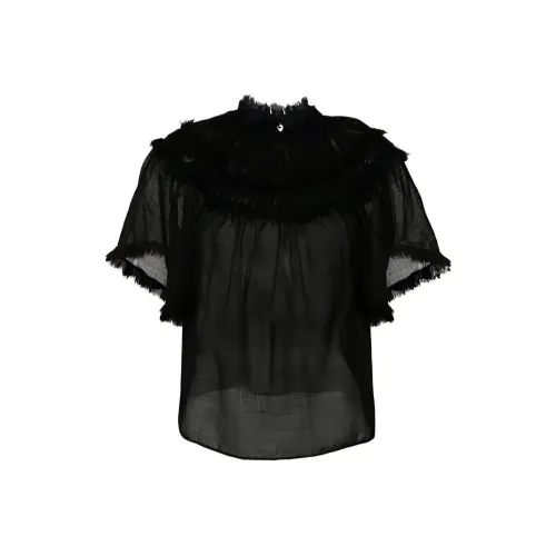 Ulla Johnson Zuri Semi-sheer Wool T-shirt