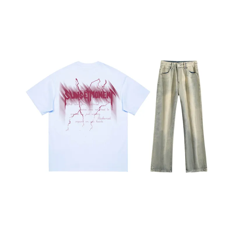 SUNSETMONENT Casual Sportswear Unisex-21