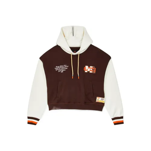 JORDAN X Maison Chateau Rouge Women's Fleece Top Hoodie Brown