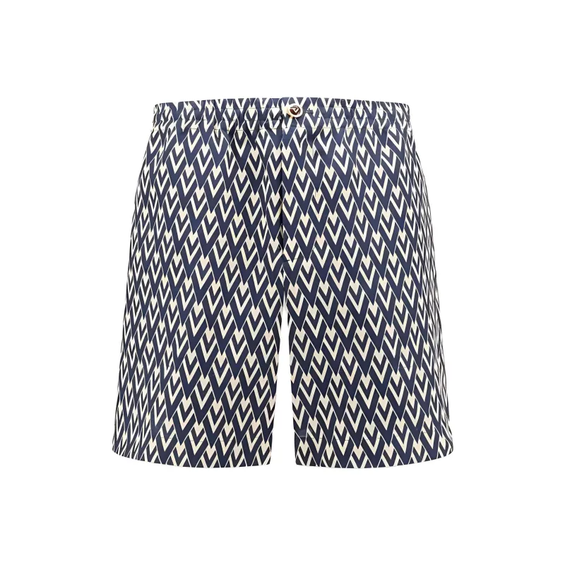Valentino All Over Patterned Bermuda Shorts-0