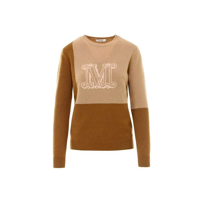 MaxMara Cashmere Sweaters Women's Camel-0
