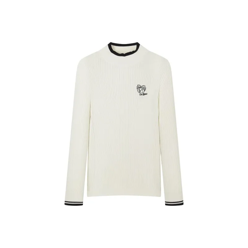 Teenie Weenie Sweaters Women's Ivory White-0
