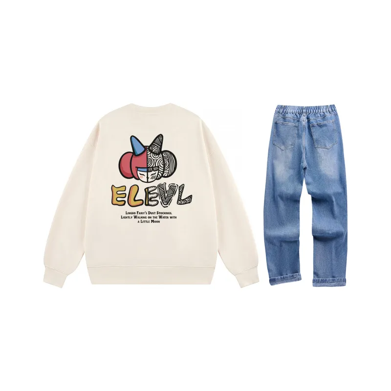 LEVEL Sweatshirt Sets Unisex-18