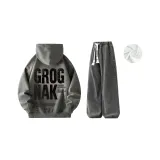 Gray+Black Pants (Fleece-Lined)