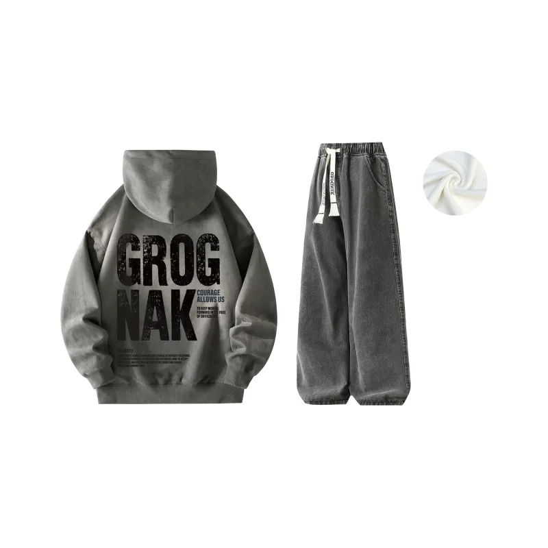 GROGNAK Sweatshirt Sets Unisex-52
