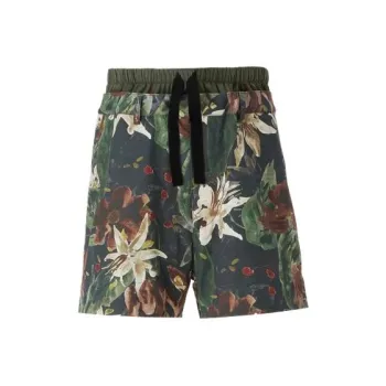 Onitsuka Tiger Casual Shorts Men's Dark Green