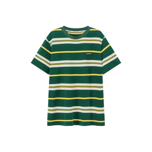 NO ONE ELSE T Shirts Women's Green Stripes