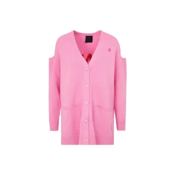 GIVENCHY SS21 Loose Fit Knitwear Women's Pink
