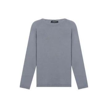 'S MAX MARA Fitted Knitwear Women's Blue Gray