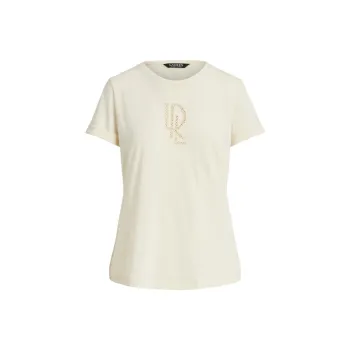 Polo Ralph Lauren SS24 T Shirt Women's Mascarpone Cream