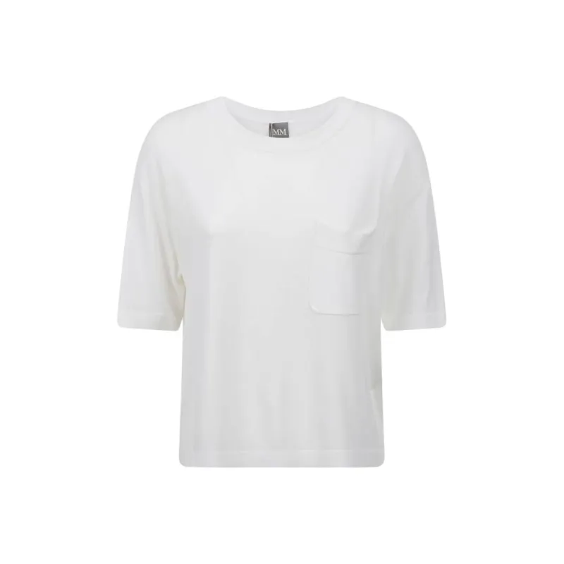 MaxMara T Shirts Women's White-0