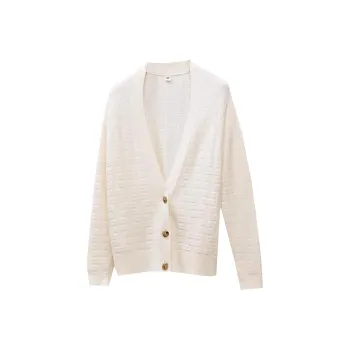 HERMES FW22 Knitwear Women's Gray White