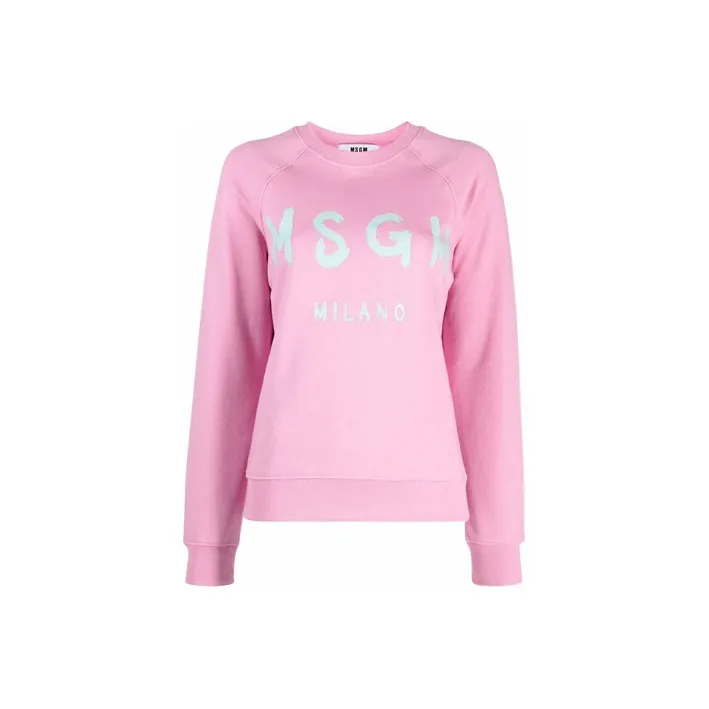 MSGM Sweatshirts Women's Pink-0