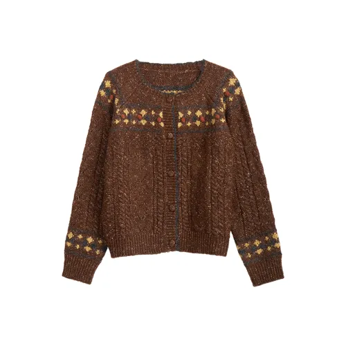 Olrain Sweater Women's Coffee Brown