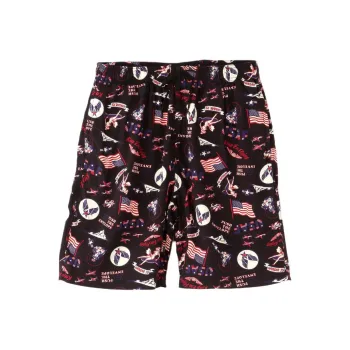 AVIREX Casual Shorts Men's Black