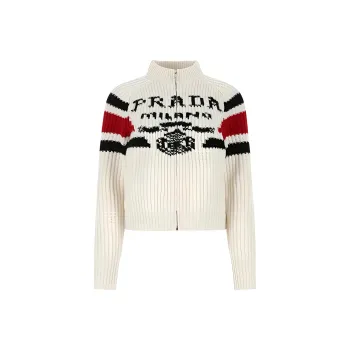 PRADA Cashmere Sweaters Women's White