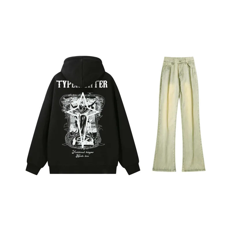 TYPERIGHTER Sweatshirt Set Unisex-3