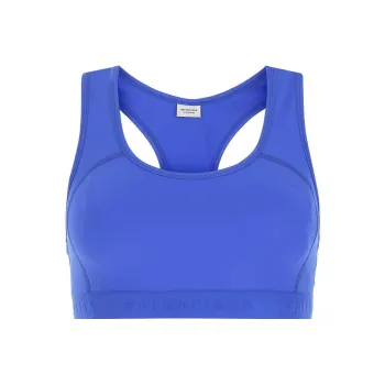 Balenciaga Athletic Sports Bra 'Electric Blue'