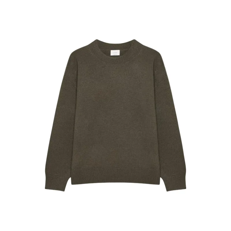 ARITZIA Wilfred Isabelle Wool Cashmere Sweater Sweater Women's Dark Olive-0
